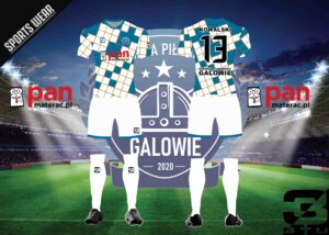 Projekt strojów piłkarskich dla szkółki piłkarskiej GAlowie Chmielnik 3