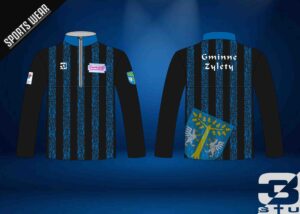 Produkcja bluzy sportowej dla Gminne Żylety- Amatorska Drużyna Piłki Siatkowej projekt numer 2